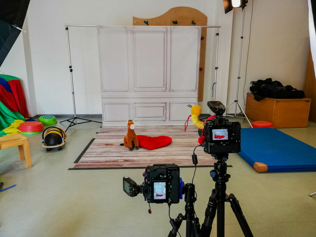 Making-Of Kindergartenfotografie