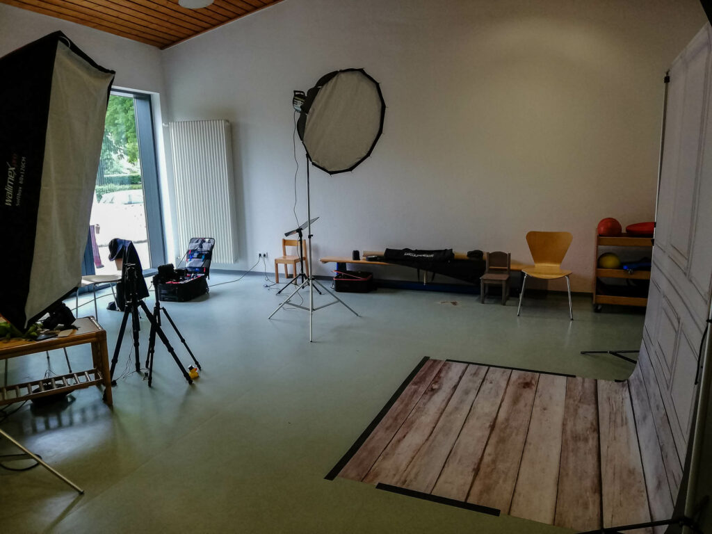 Making-Of Kindergartenfotografie