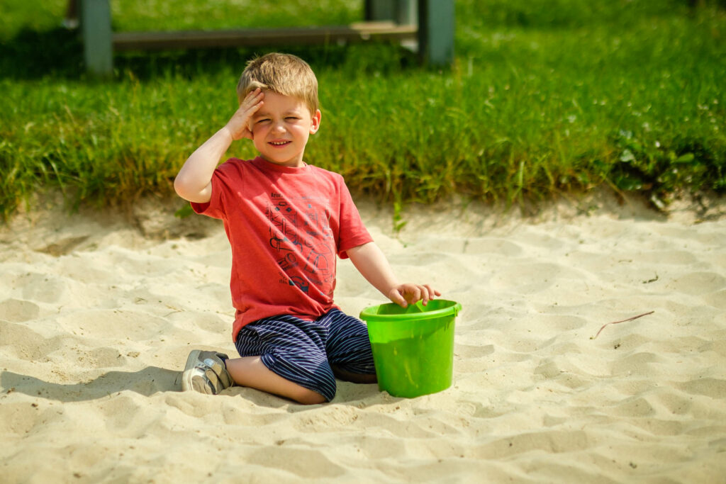 Kindergartenfotografie Begleitetes Spielen