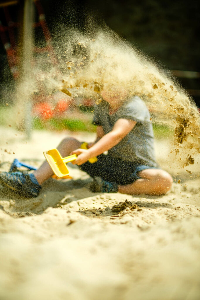 Kindergartenfotografie Begleitetes Spielen