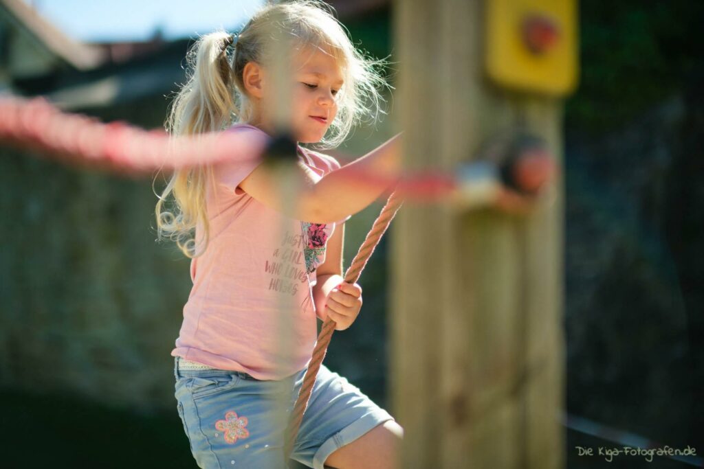 Kindergartenfotografie Begleitetes Spielen