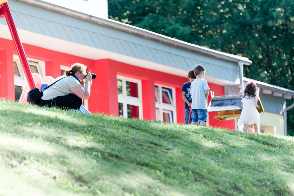 Making Of Kindergartenfotografie