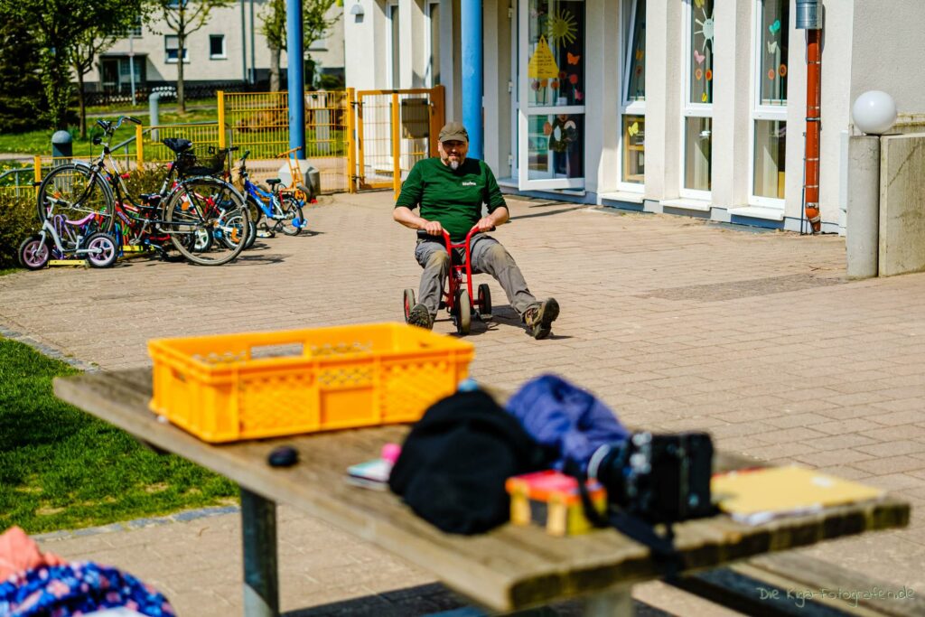 Making Of Kindergartenfotografie