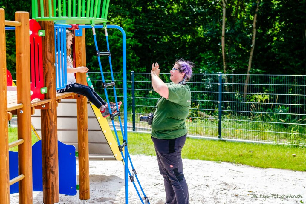 Making Of Kindergartenfotografie