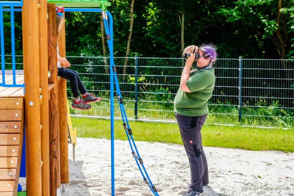 Making Of Kindergartenfotografie